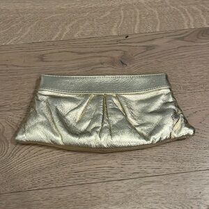 Lauren Merkin Gold Clutch